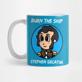 Patriot Portrait - Chibi Stephen Decatur 3 Mug